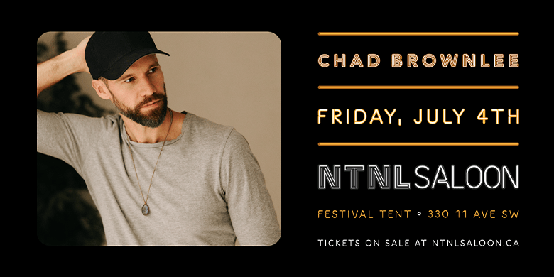 Chad Brownlee at National Saloon