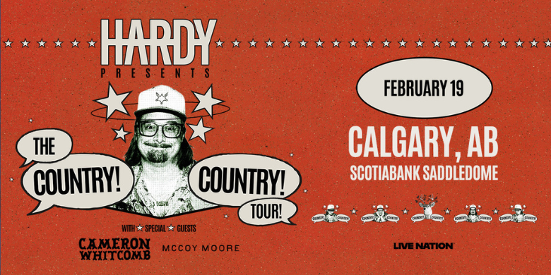 HARDY THE COUNTRY! COUNTRY! TOUR