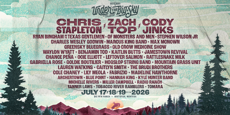 Under The Big Sky 2026