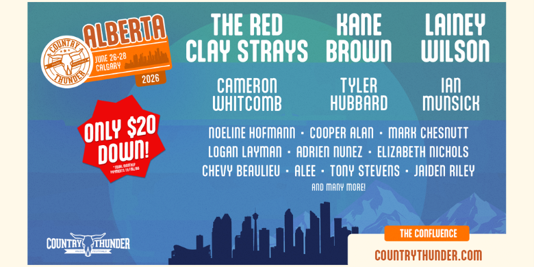 Country Thunder Alberta 2026