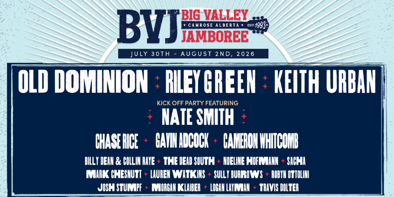 Big Valley Jamboree 2026 PIT PASSES!