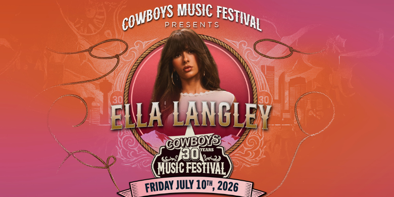 WIN YOUR WAY INTO ELLA LANGLEY AT CMF!