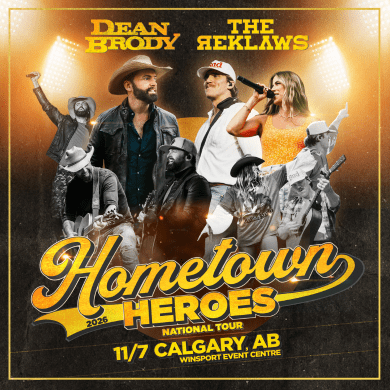 Dean Brody & The Reklaws Hometown Heroes Tour